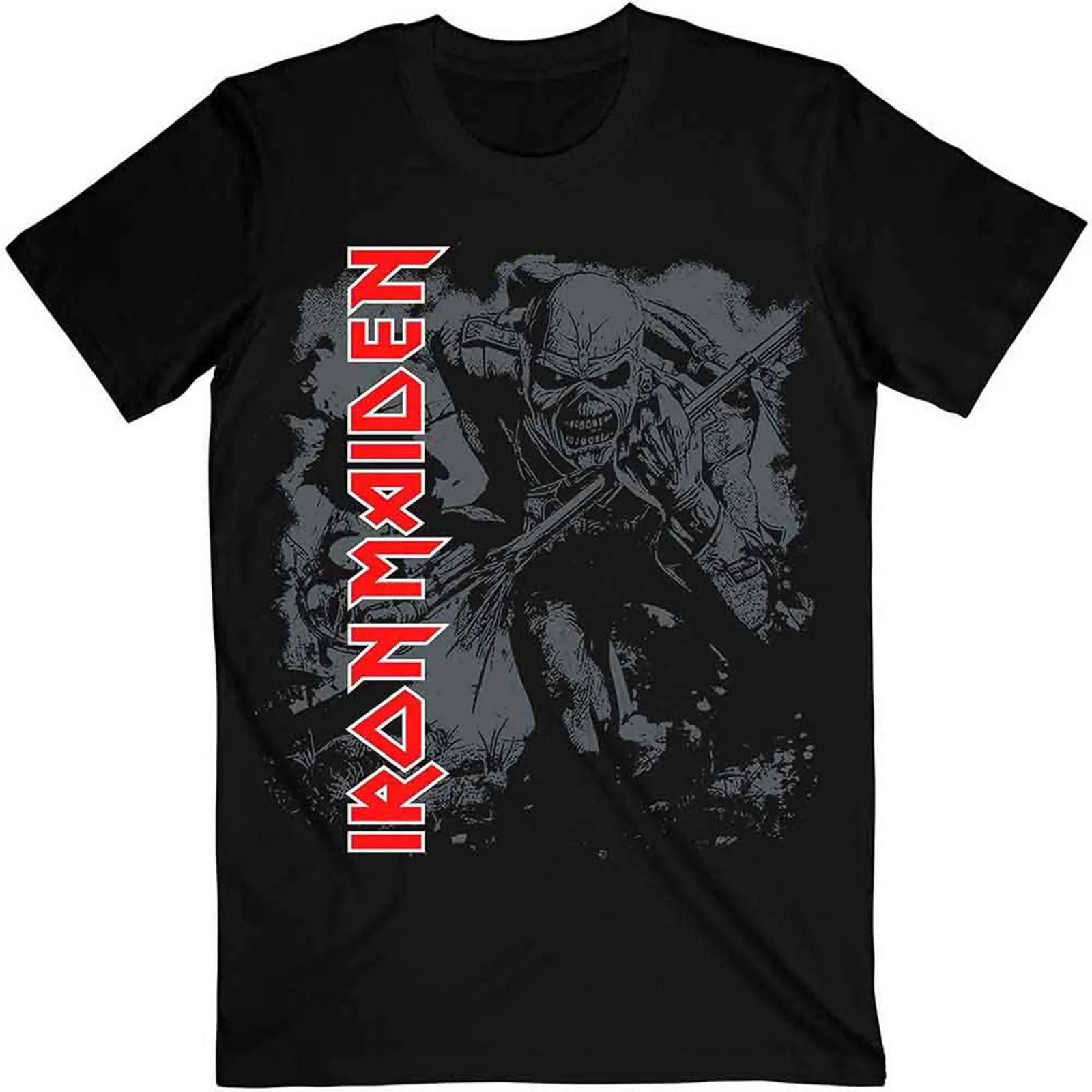 IRON MAIDEN - HI-CONTRAST TROOPER - T-Shirt Black sold by Spiral Direct