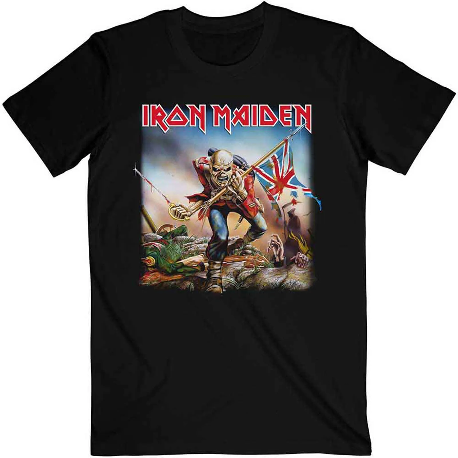 IRON MAIDEN - TROOPER - T-Shirt Black sold by Spiral Direct