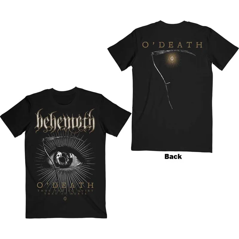 BEHEMOTH - O'DEATH - T-Shirt Black (Back Print) made by Spiral Direct