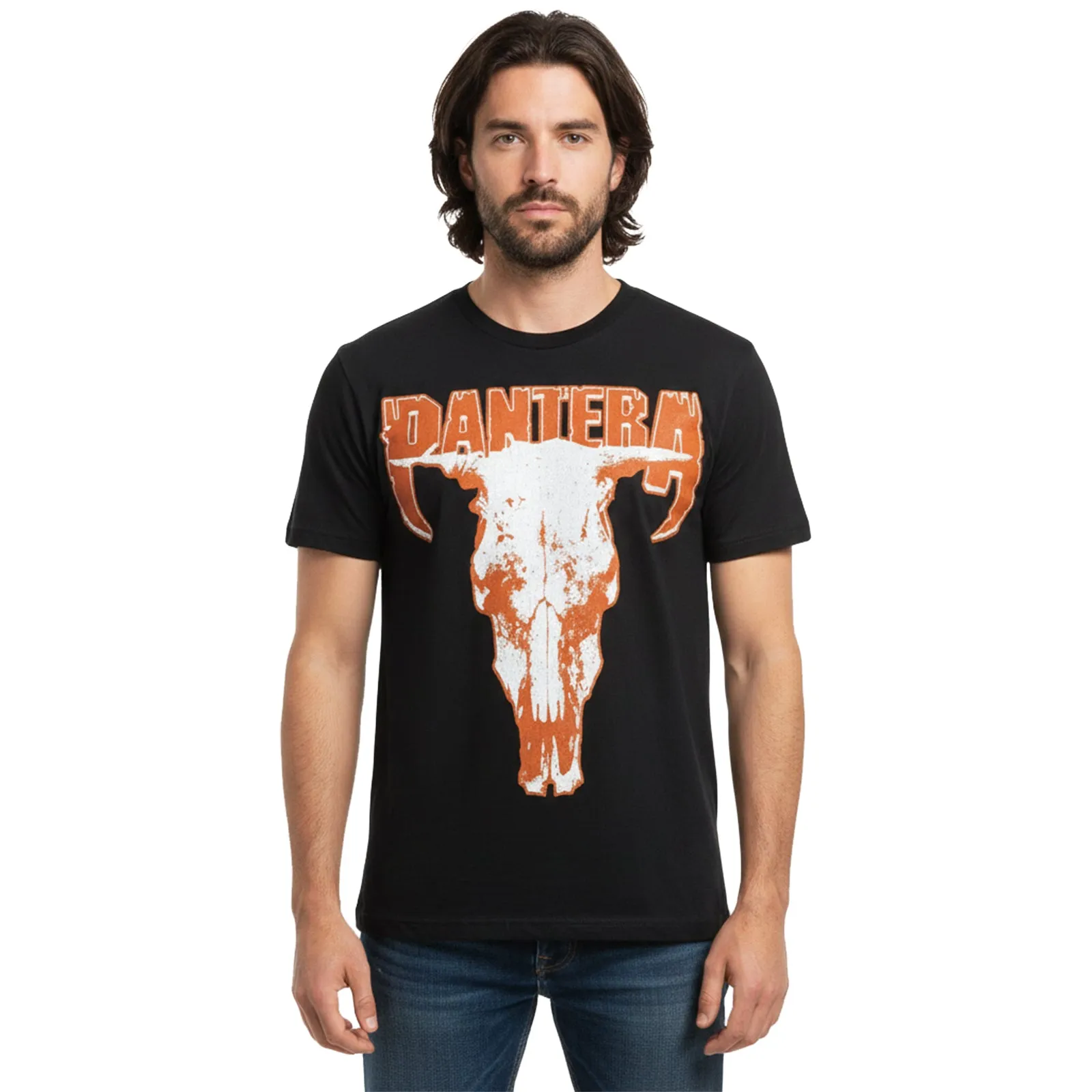 PANTERA - SKULL - T-Shirt Black sold by Spiral Direct product image thumbnail 2