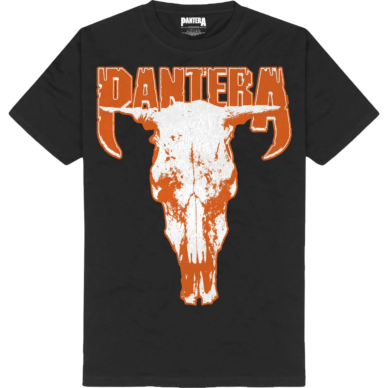 PANTERA - SKULL - T-Shirt Black sold by Spiral Direct