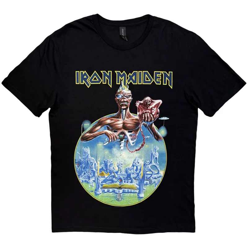 IRON MAIDEN - ENGLAND 2014 TOUR - T-Shirt Black (Back Print) made by Spiral Direct