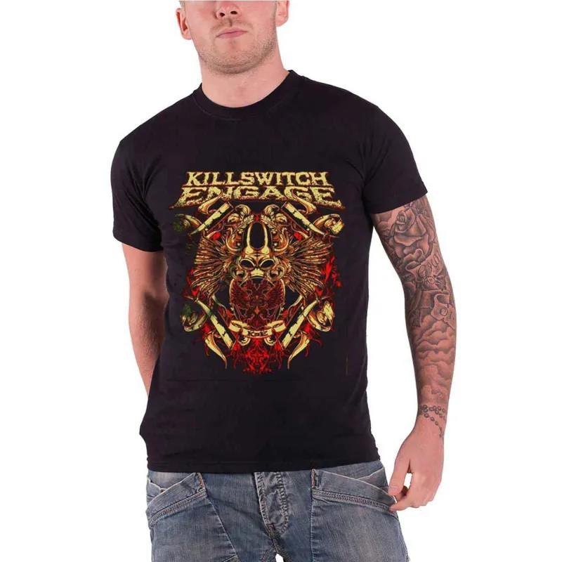 KILLSWITCH ENGAGE - ENGAGE BIO WAR - T-Shirt Black made by Spiral Direct