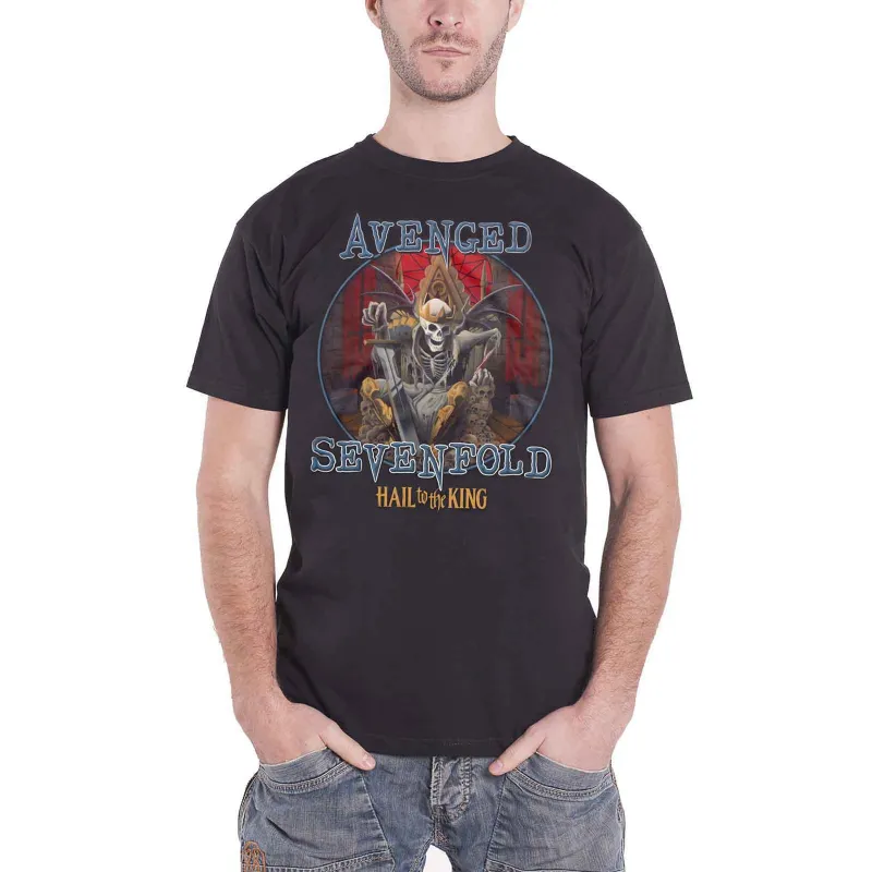 AVENGED SEVENFOLD - DEADLY RULE - T-Shirt Black made by Spiral Direct