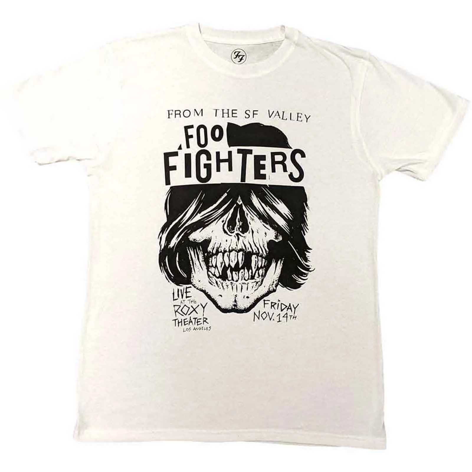 FOO FIGHTERS - ROXY FLYER - T-Shirt White sold by Spiral Direct