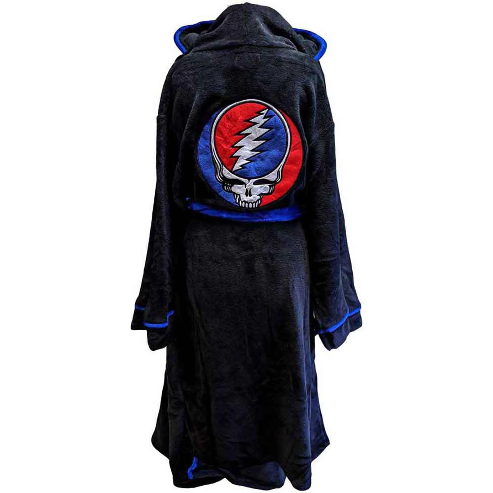 GRATEFUL DEAD - STEAL YOUR FACE - Bathrobe Black (Back Print) sold by Spiral Direct product image thumbnail 2