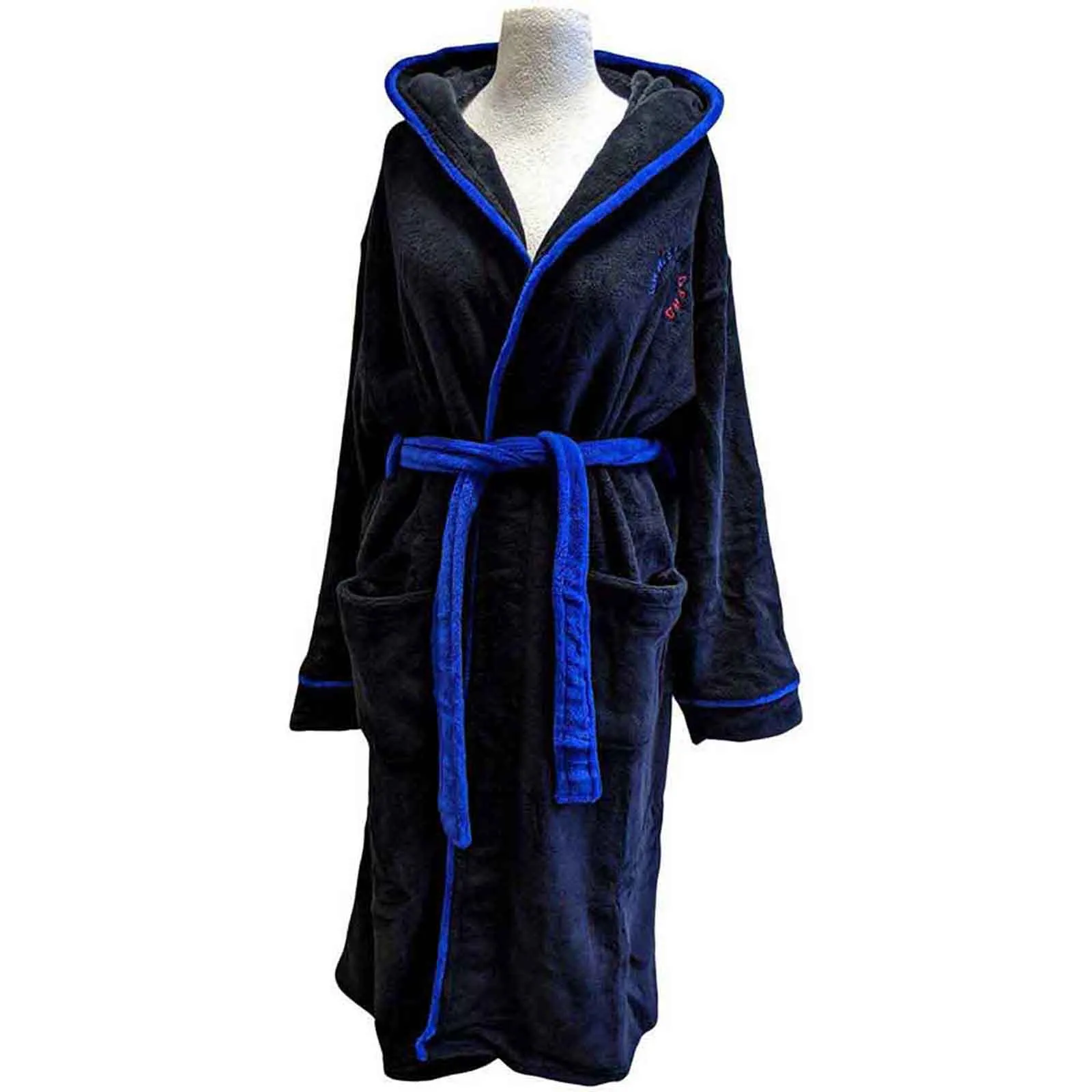 GRATEFUL DEAD - STEAL YOUR FACE - Bathrobe Black (Back Print) sold by Spiral Direct