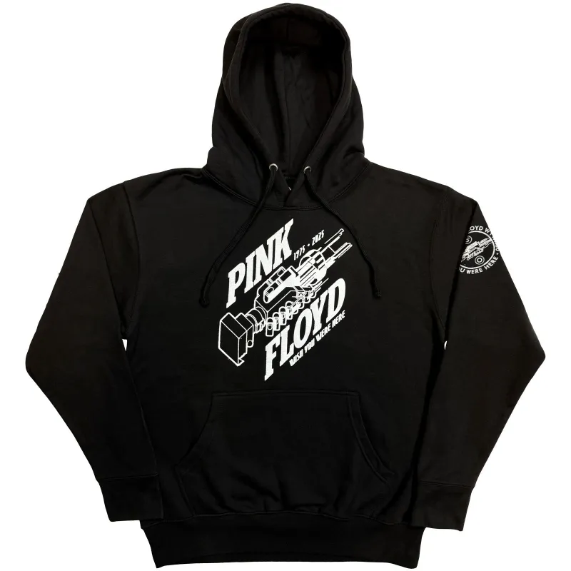 PINK FLOYD - ROBOT HANDS WISH YOU WERE HERE 50 - Pullover Hoodie Black made by Spiral Direct