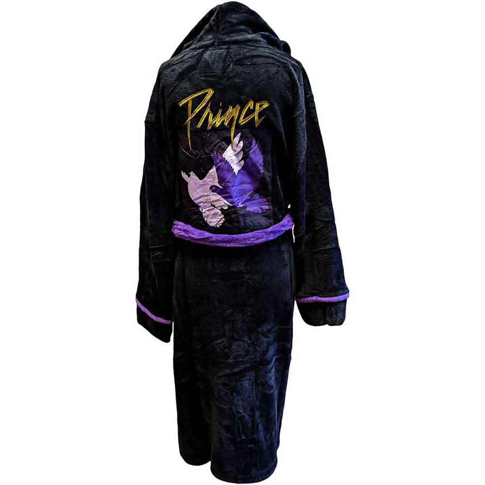 PRINCE - DOVES - Bathrobe Black (Back Print) sold by Spiral Direct product image thumbnail 2
