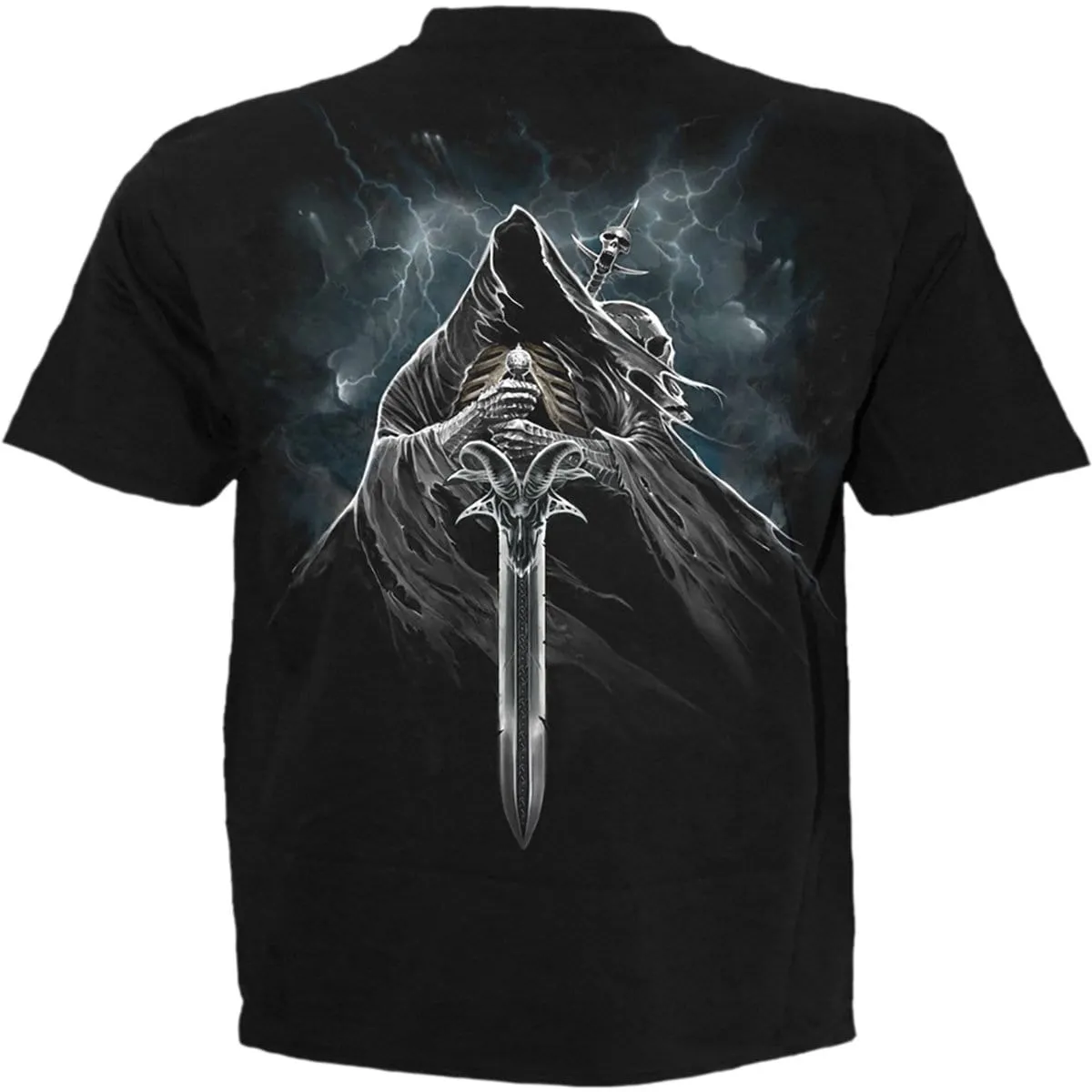 GRIM RIDER - T-Shirt Black sold by Spiral Direct product image thumbnail 2