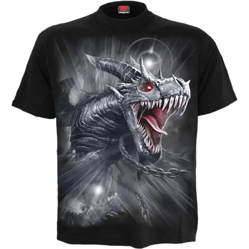 DRAGON'S CRY - T-Shirt Black made by Spiral Direct
