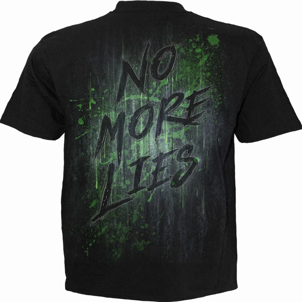 RIDDLER - NO MORE LIES - T-Shirt Black sold by Spiral Direct product image thumbnail 2