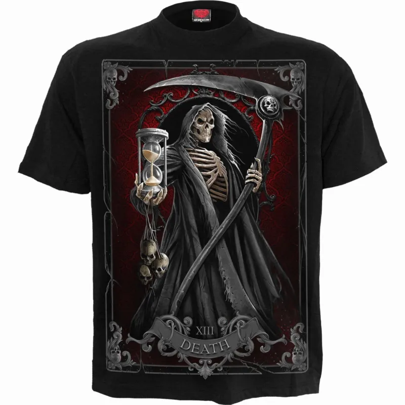 DEATH TAROT - T-Shirt Black made by Spiral Direct