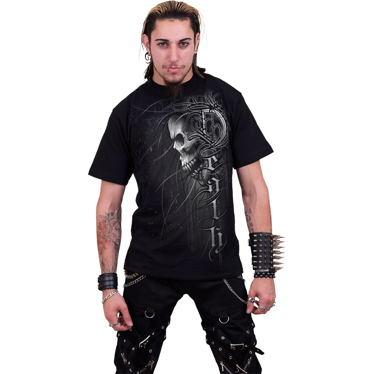 DEATH FOREVER - T-Shirt Black sold by Spiral Direct product image thumbnail 3