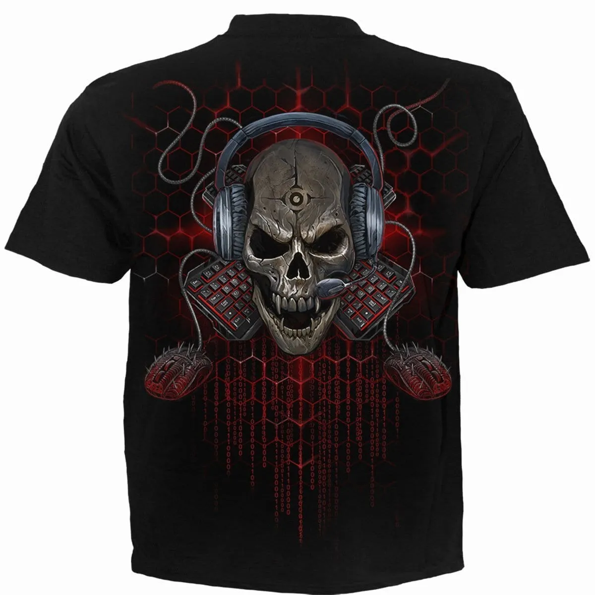 PC GAMER - T-Shirt Black sold by Spiral Direct product image thumbnail 2