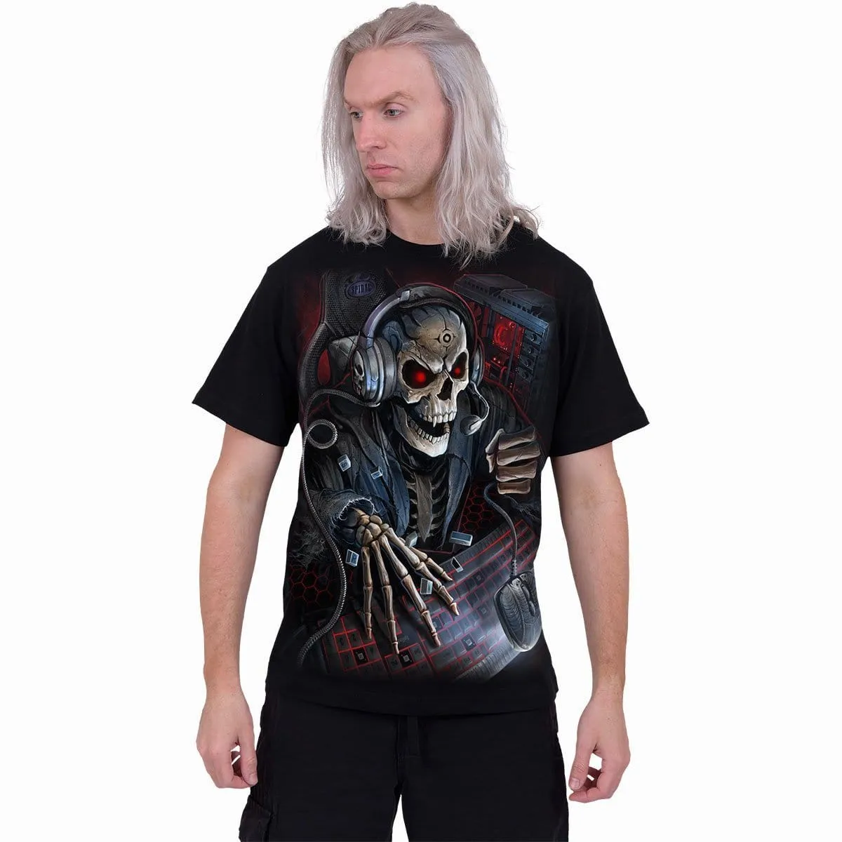 PC GAMER - T-Shirt Black sold by Spiral Direct product image thumbnail 3