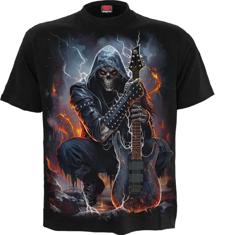 DEATH ROCKER - T-Shirt Black made by Spiral Direct