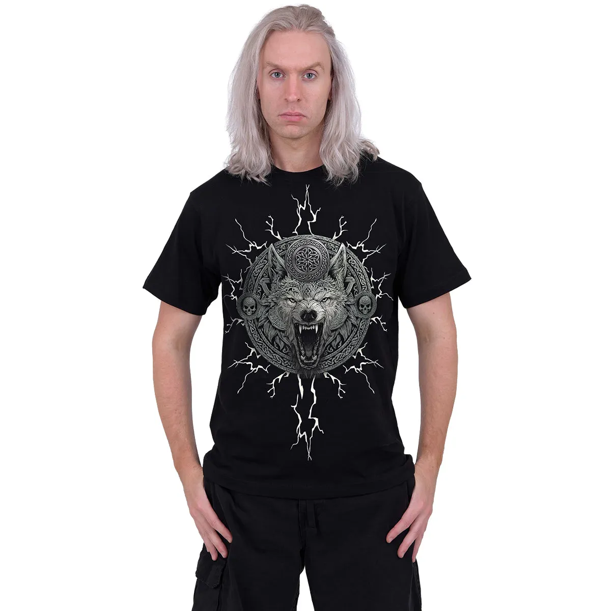VALHALLA - T-Shirt Black sold by Spiral Direct product image thumbnail 3