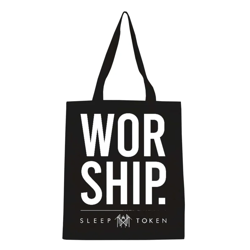 Rocksax Sleep Token Tote Bag - Worship made by Spiral Direct