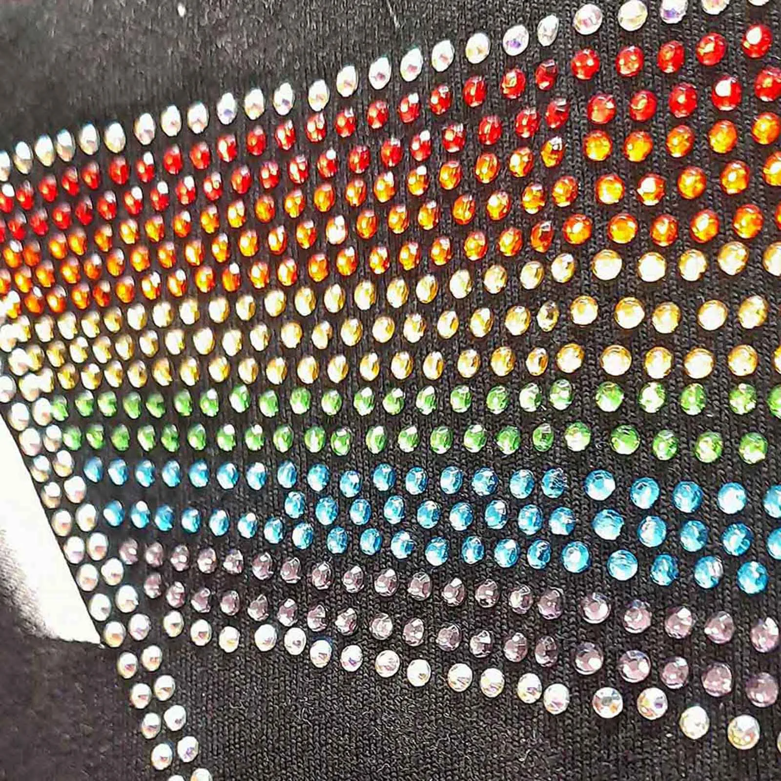 PINK FLOYD - DARK SIDE OF THE MOON - Ladies T-Shirt Black (Embellished) sold by Spiral Direct product image thumbnail 3