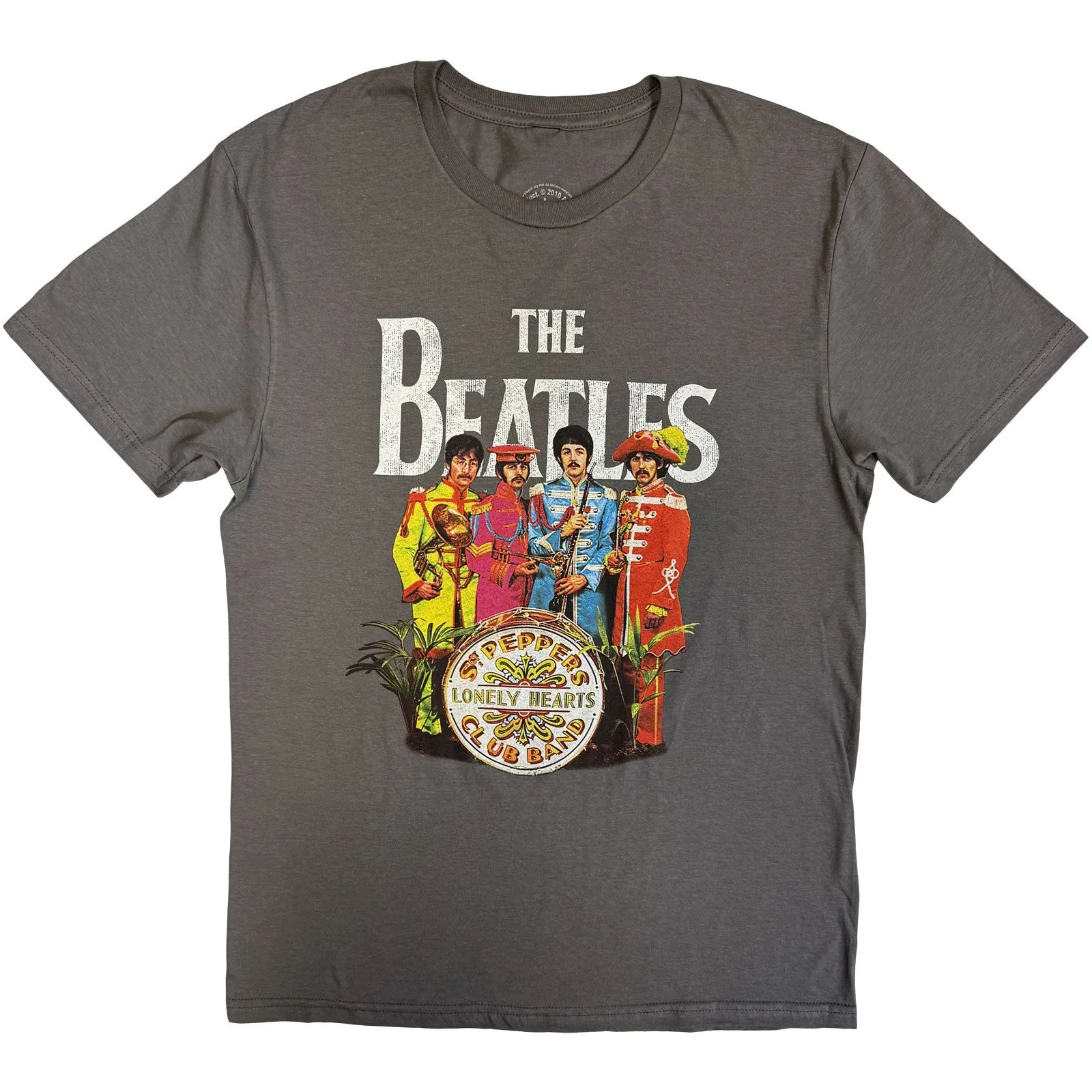 THE BEATLES - SGT PEPPER - T-Shirt Grey sold by Spiral Direct