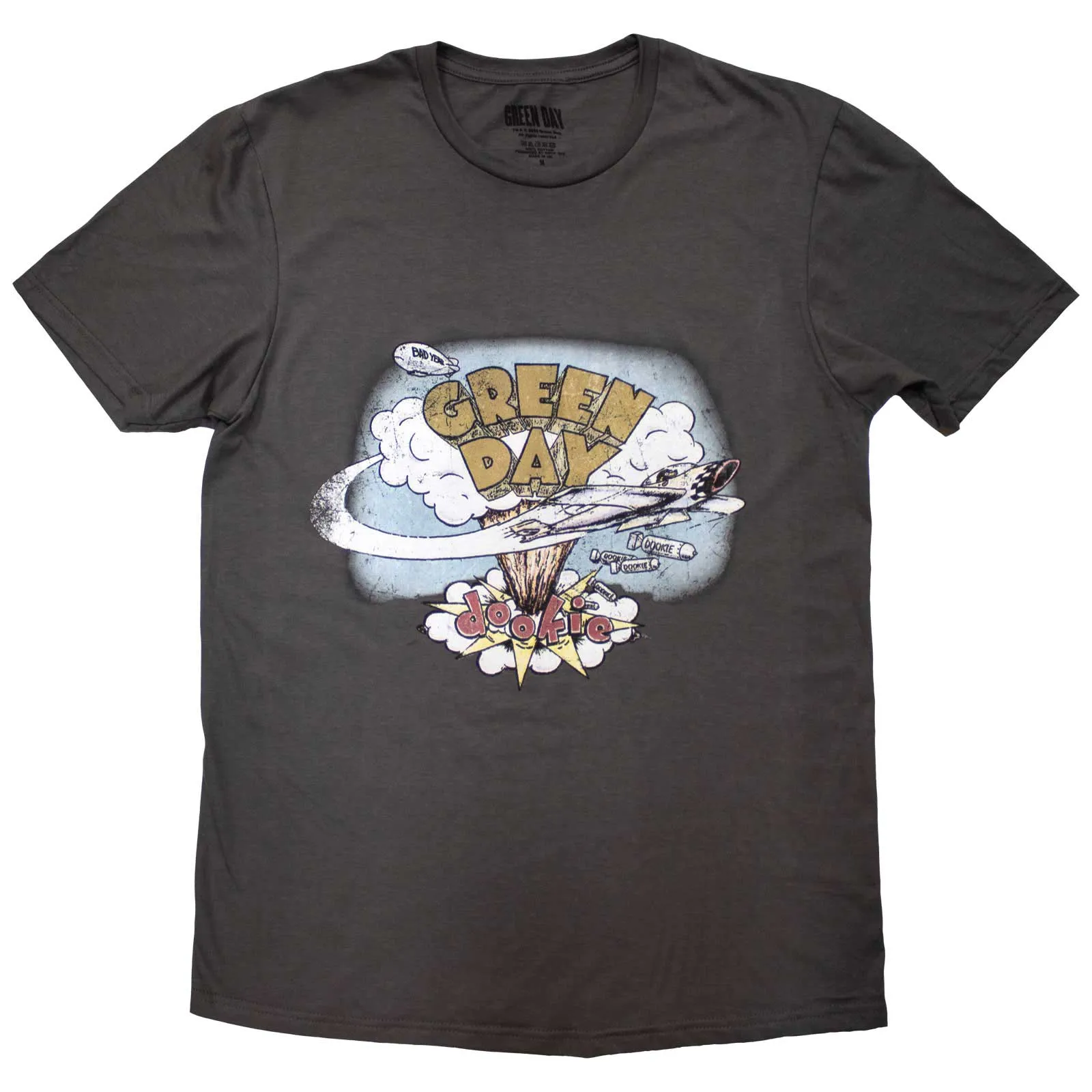 GREEN DAY - DOOKIE VINTAGE - T-Shirt Grey sold by Spiral Direct