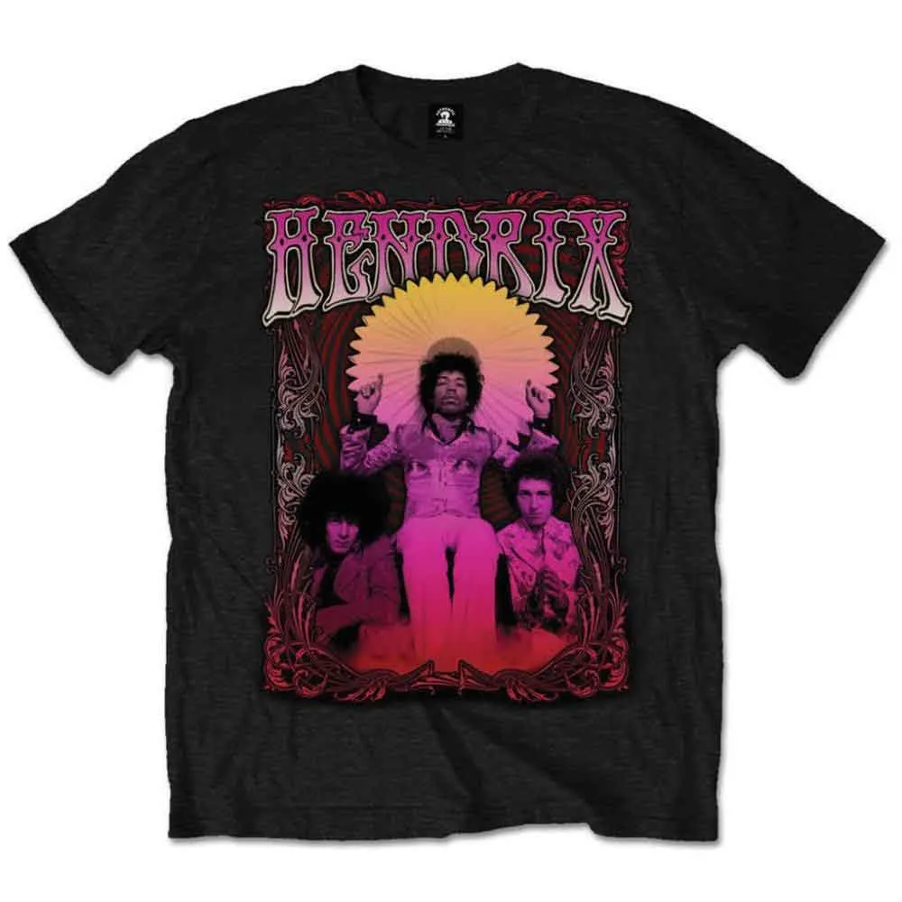 JIMI HENDRIX - KARL FERRIS WHEEL - T-Shirt Purple sold by Spiral Direct