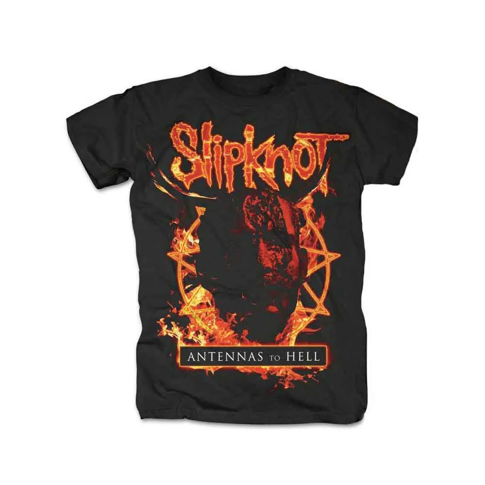 SLIPKNOT - ANTENNAS TO HELL - T-Shirt Black sold by Spiral Direct
