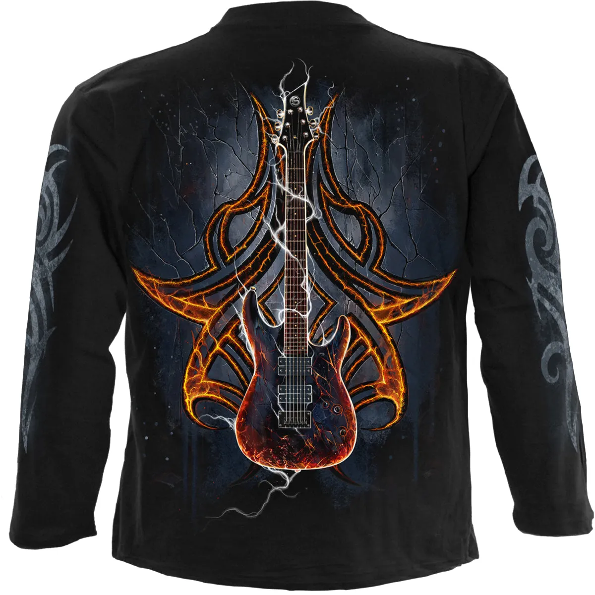 DEATH ROCKER - Longsleeve T-Shirt Black sold by Spiral Direct product image thumbnail 2