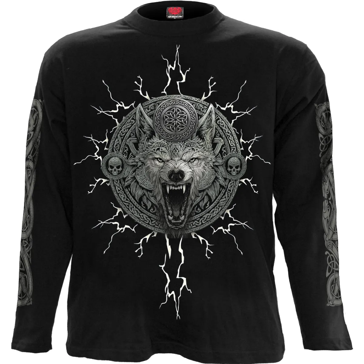 VALHALLA - Longsleeve T-Shirt Black sold by Spiral Direct
