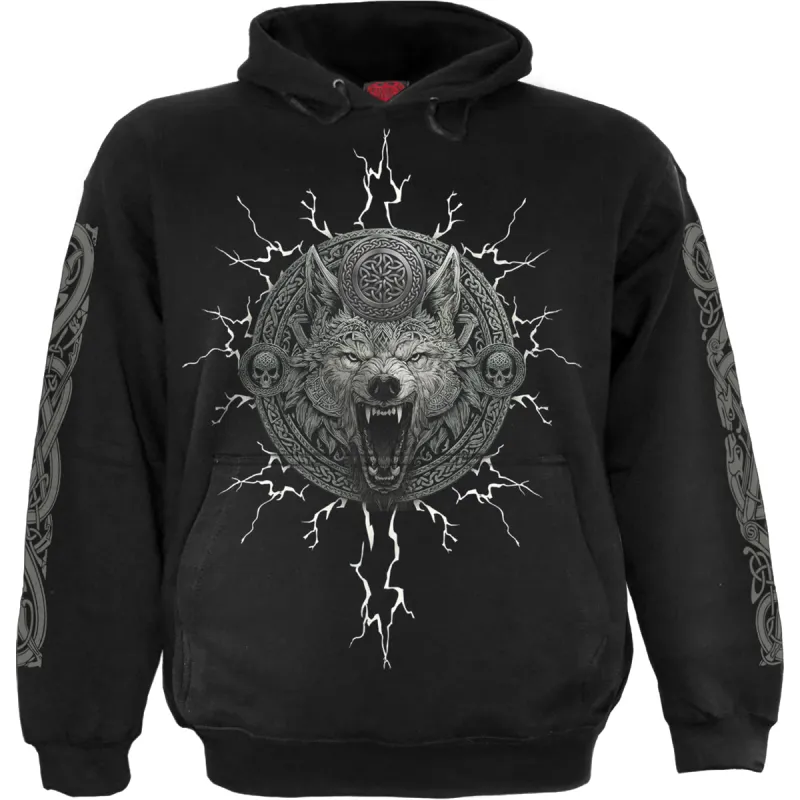 VALHALLA - Hoody Black made by Spiral Direct