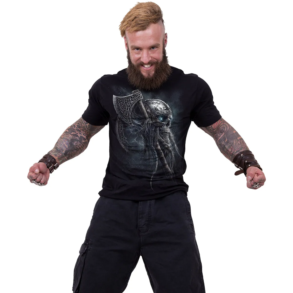 VIKING RAMPAGE - T-Shirt Black sold by Spiral Direct product image thumbnail 3