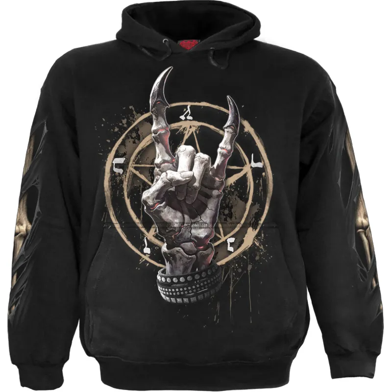 PURE METAL - Hoody Black made by Spiral Direct