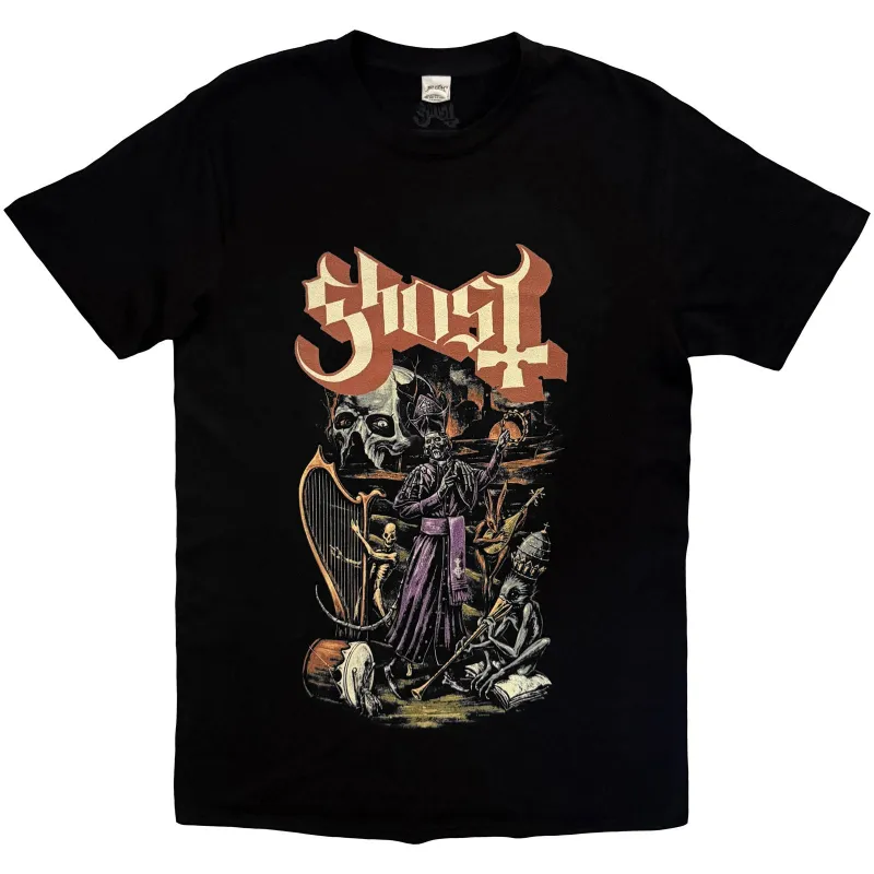 GHOST - WHAT MUSIC THEY MAKE - T-Shirt Black made by Spiral Direct