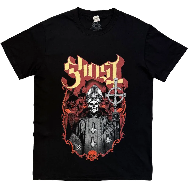 GHOST - PROCESSION 2 - T-Shirt Black made by Spiral Direct