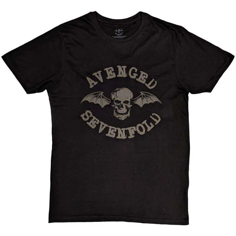 AVENGED SEVENFOLD - CLASSIC DEATHBAT - T-Shirt Black made by Spiral Direct