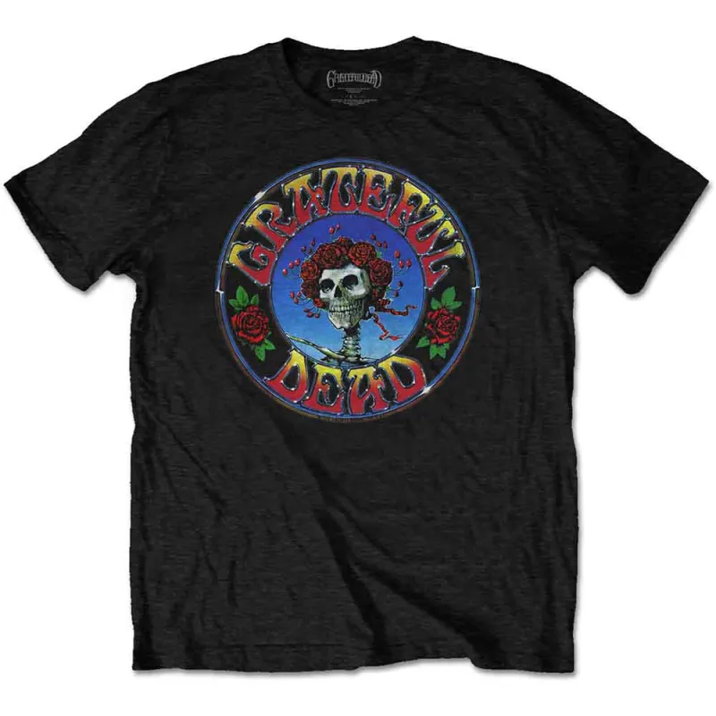 GRATEFUL DEAD - BERTHA CIRCLE - T-Shirt Black made by Spiral Direct