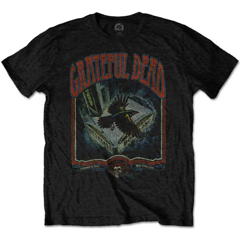 GRATEFUL DEAD - VINTAGE POSTER - T-Shirt Black made by Spiral Direct