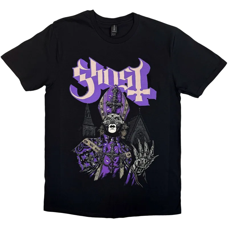 GHOST - THE TALL MAN V - T-Shirt Black made by Spiral Direct