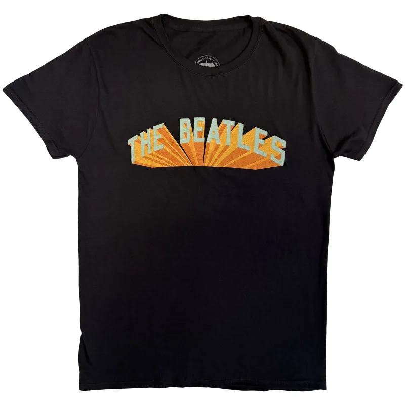 THE BEATLES - LIVE IN JAPAN - T-Shirt Black made by Spiral Direct