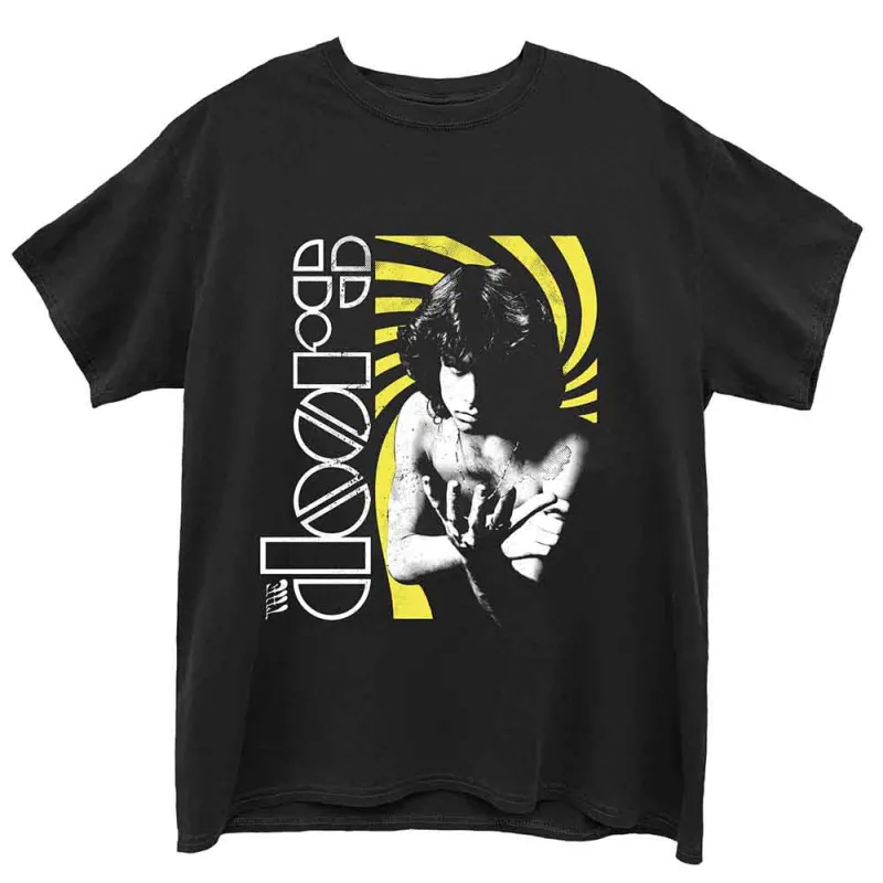 THE DOORS - JIM SPINNING - T-Shirt Black made by Spiral Direct