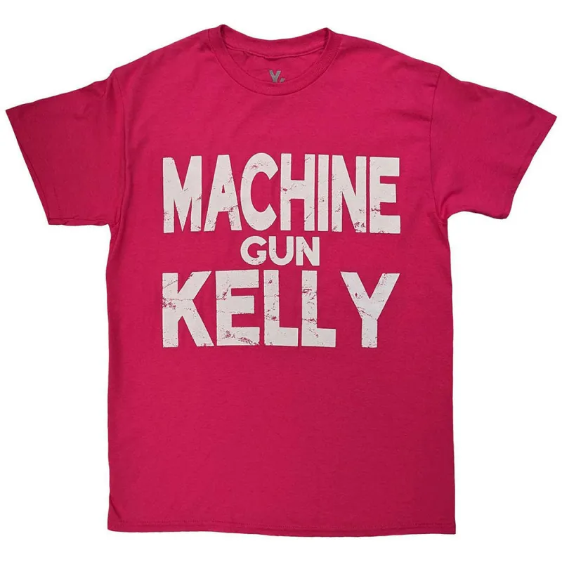 MACHINE GUN KELLY - EMBERS LOGO - T-Shirt Pink made by Spiral Direct
