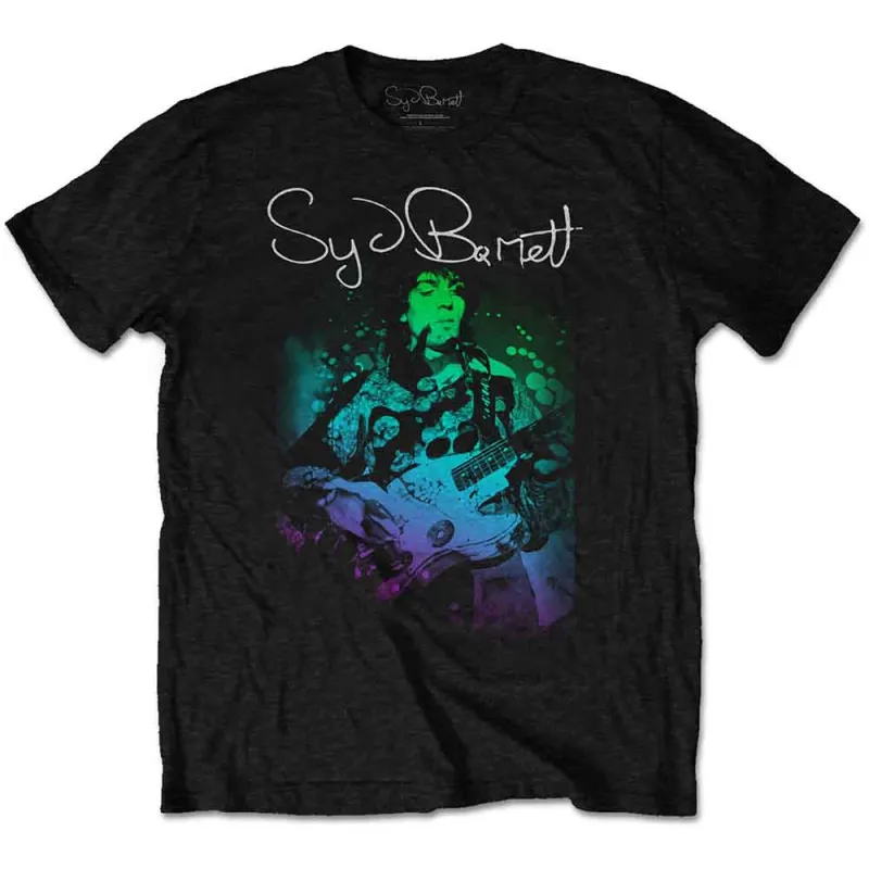 SYD BARRETT - PSYCHEDELIC - T-Shirt Black made by Spiral Direct