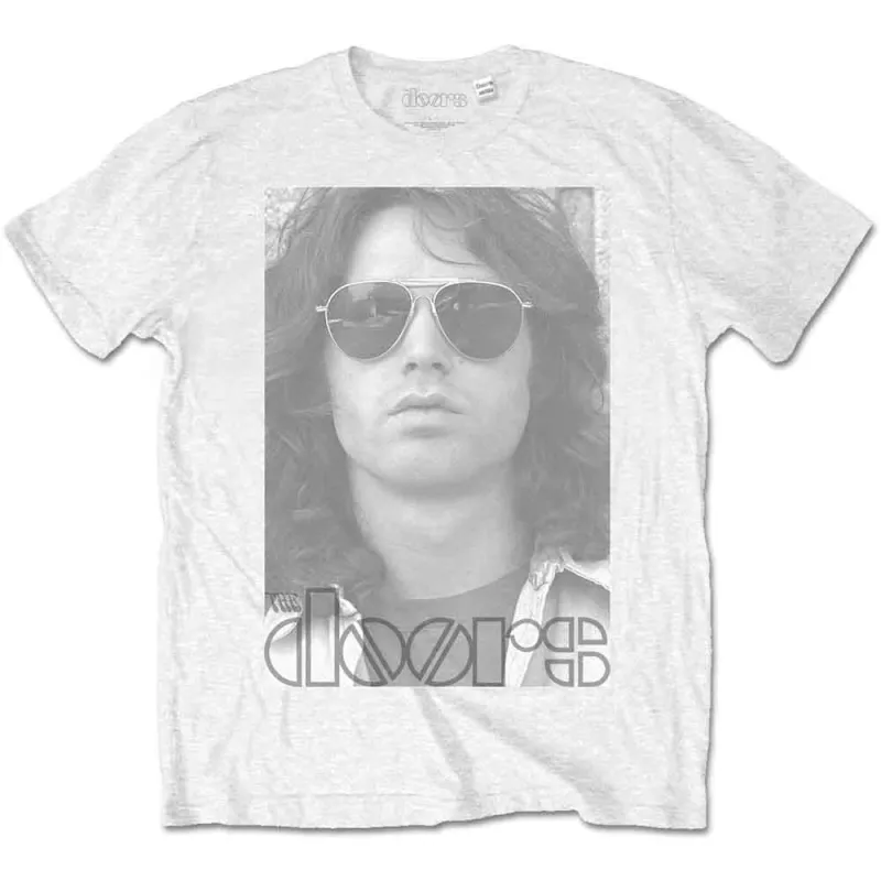 THE DOORS - AVIATORS - T-Shirt White made by Spiral Direct