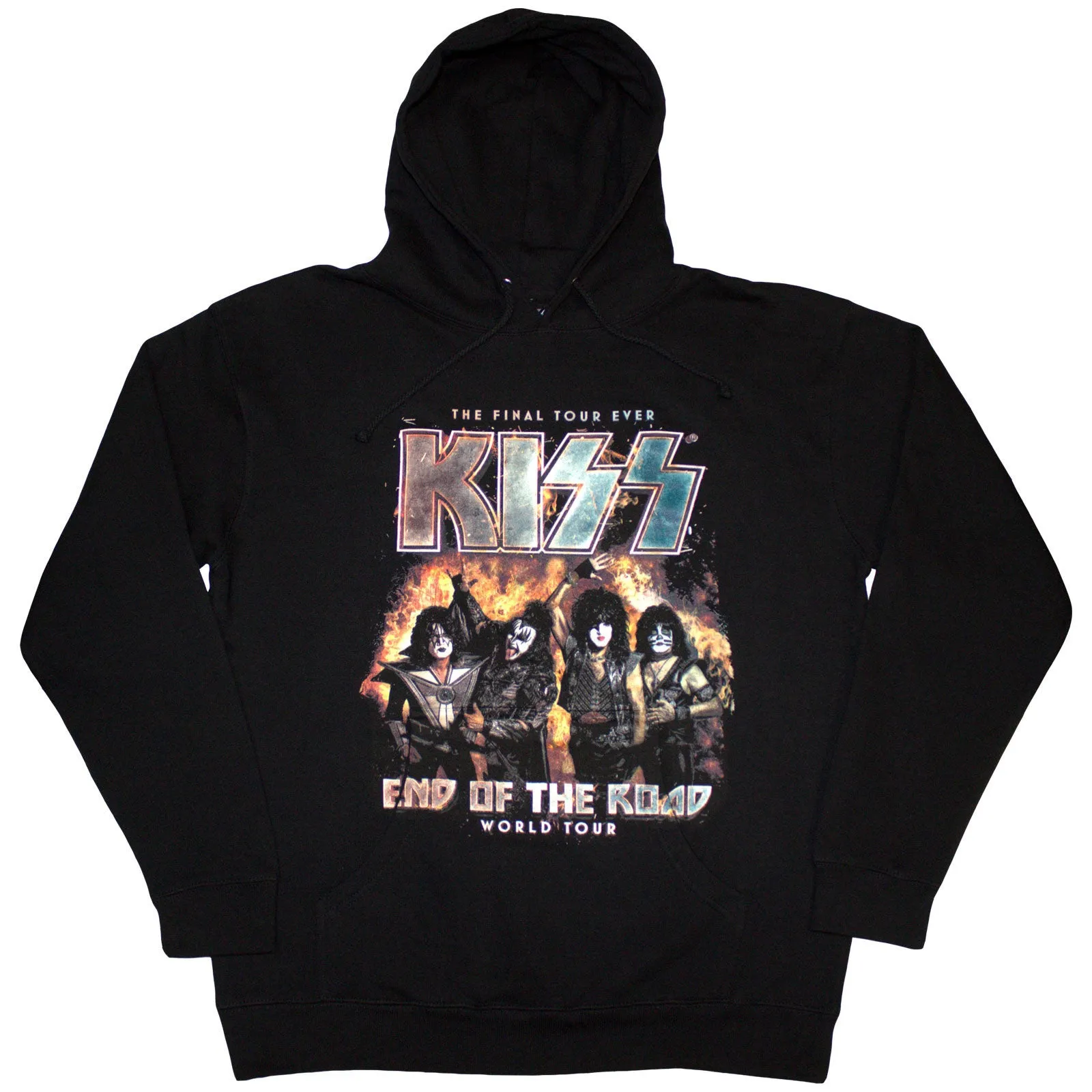 KISS - END OF THE ROAD FINAL TOUR - Pullover Hoodie Black sold by Spiral Direct