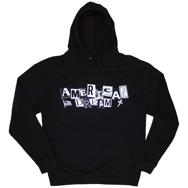 21 SAVAGE - AMERICAN DREAM - Pullover Hoodie Black made by Spiral Direct
