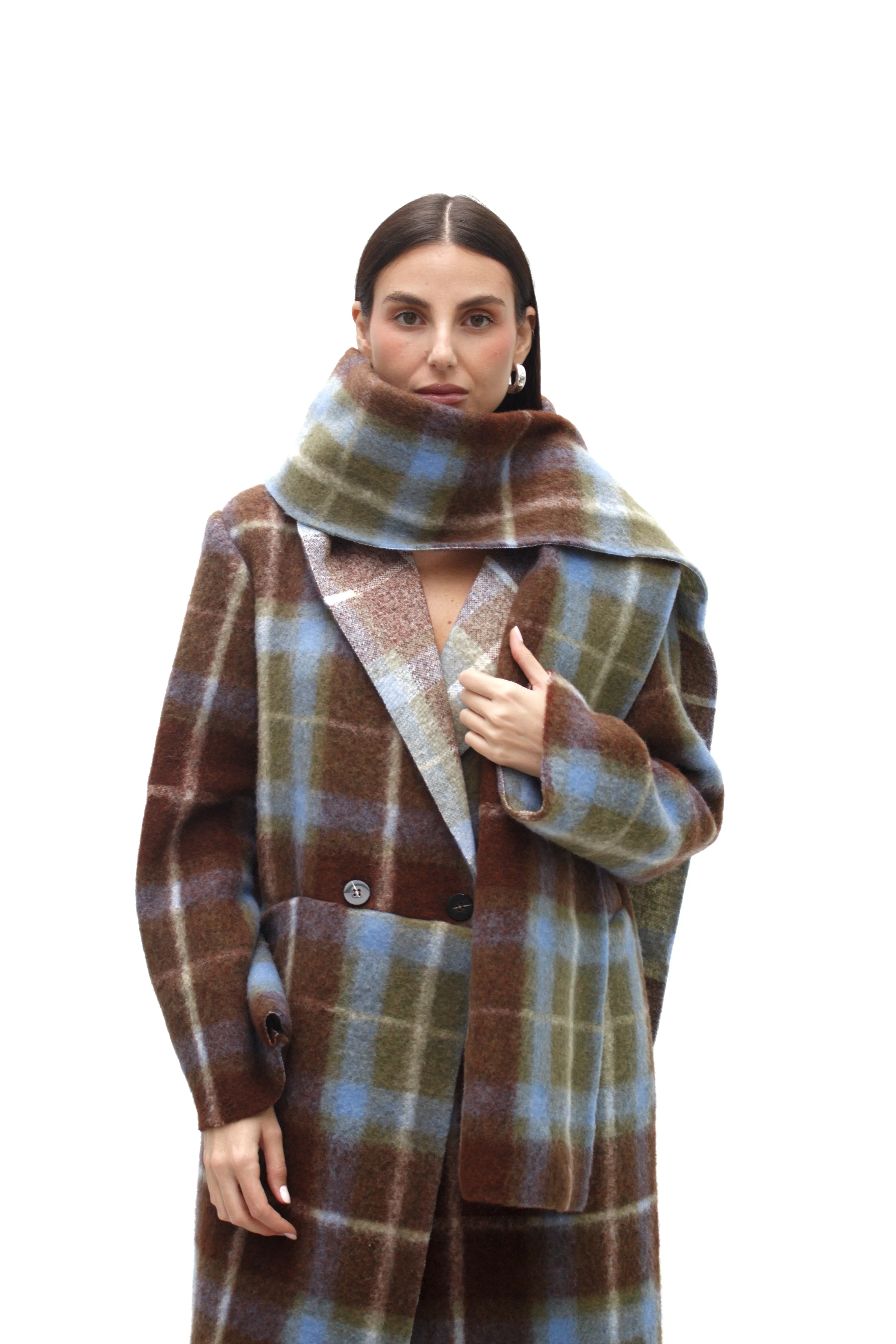 Cappotto in lana cotta con sciarpa sold by Apartamento product image thumbnail 4