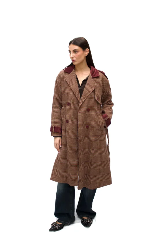 Trench bimaterico sold by Apartamento