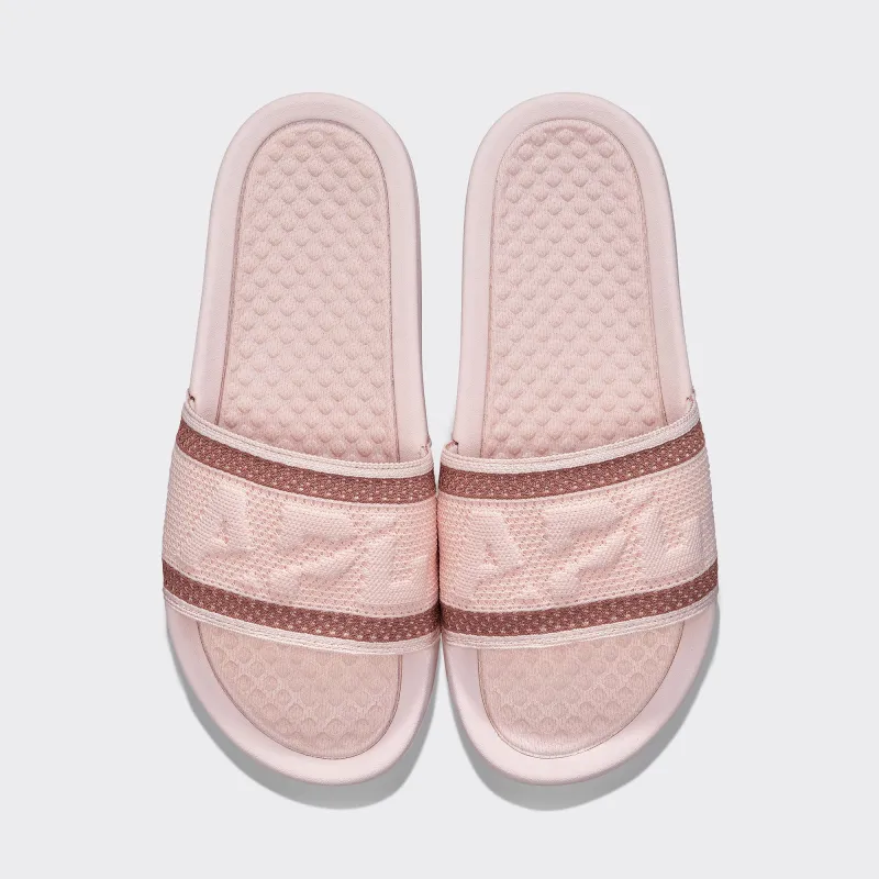 Women's Big Logo TechLoom Slide Chalk / Beachwood sold by APL