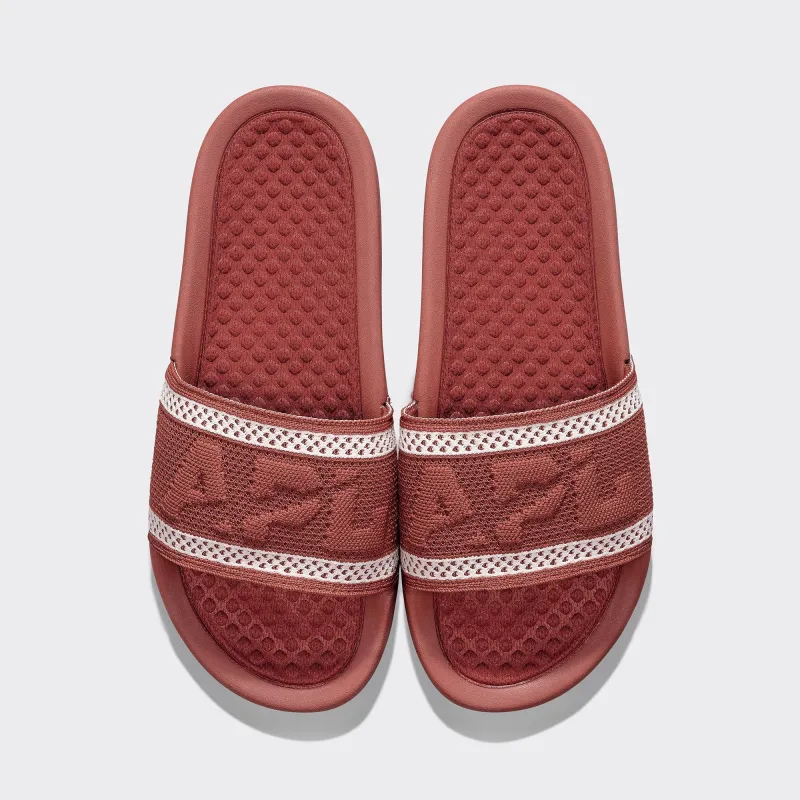 Women's Big Logo TechLoom Slide Bordeaux / Chalk sold by APL